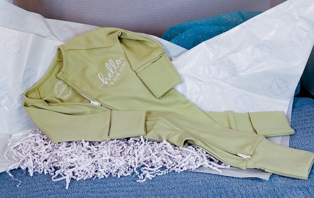 Bloom & Bean Co. Signature Sage Onesie